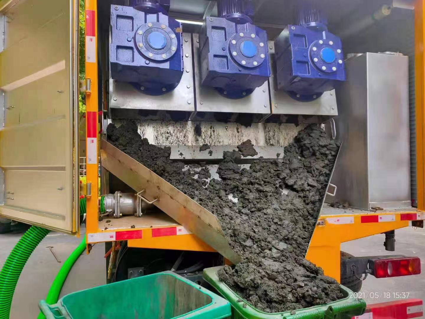 孟连化粪池清掏城市维护站-泥浆净化干湿分离处理